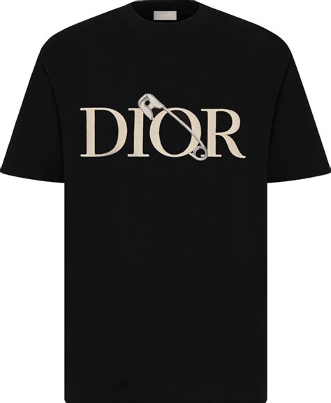 dior safety pin tee|DIOR MEN 2020 x Judy Blame Safety Pin Logo T.